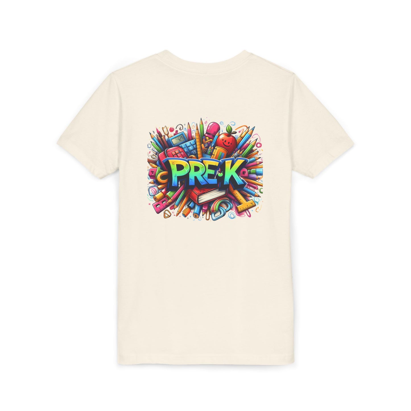 PRE-K Kids Tee — Colorful Back-to-School Pre-K Shirt for Preschoolers
