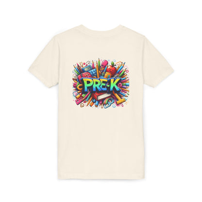 PRE-K Kids Tee — Colorful Back-to-School Pre-K Shirt for Preschoolers