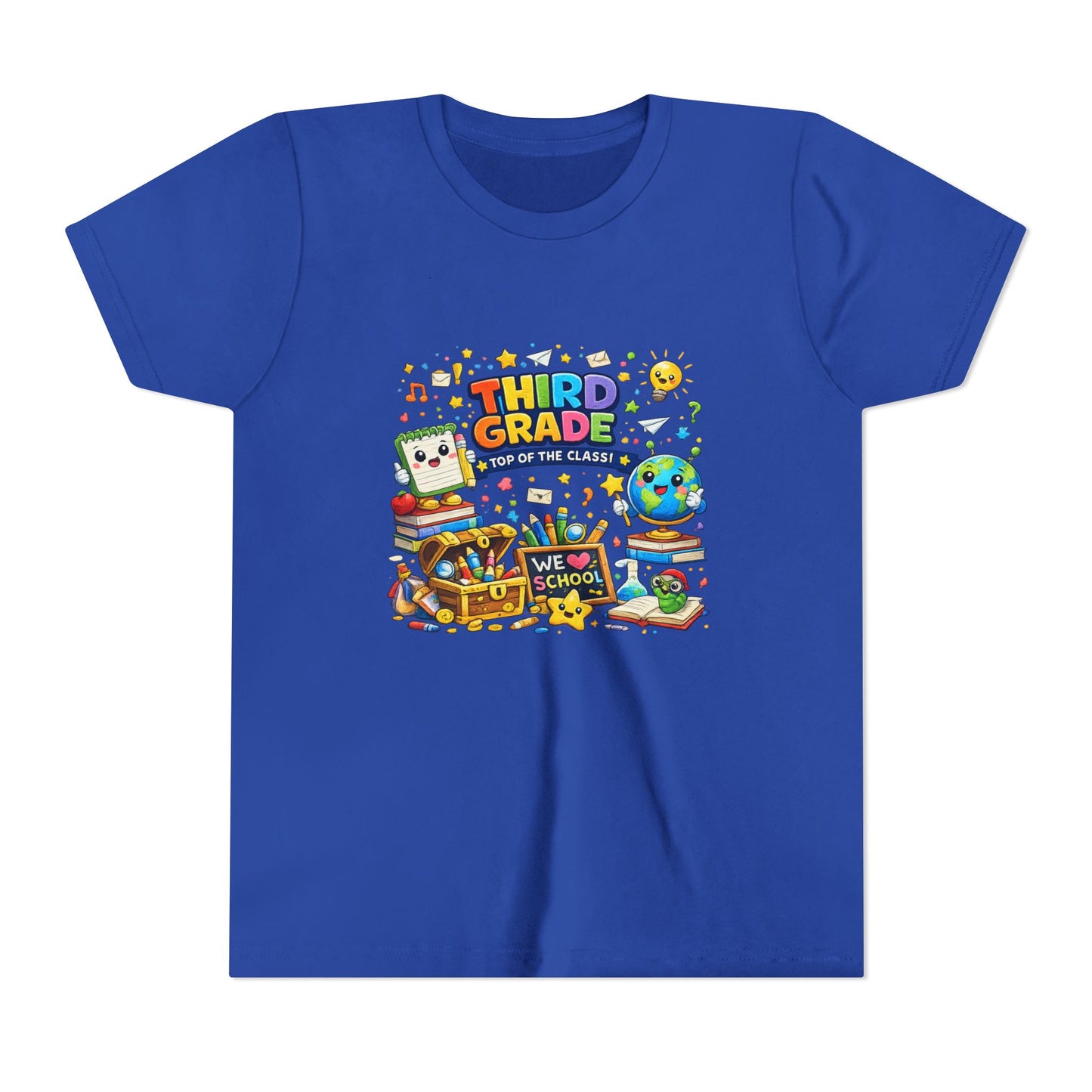 Third Grade Kids Tee — "Third Grade Out of the Classroom" Back-to-School Youth Shirt