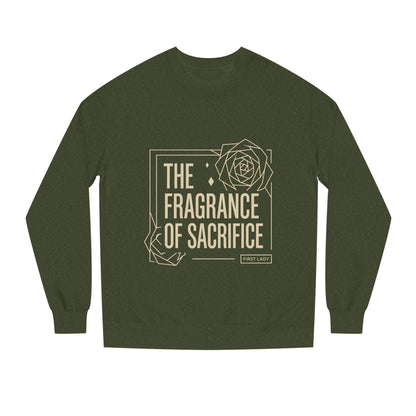 The Fragrance of Sacrifice Sweatshirt — Floral Graphic Crewneck