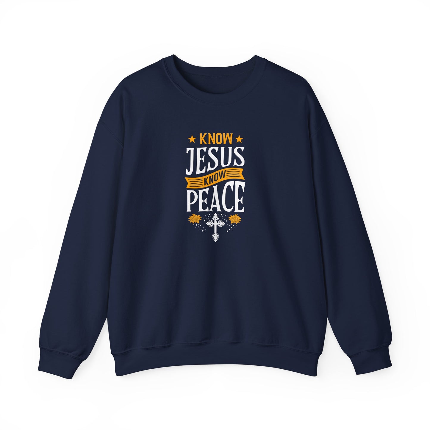 Know Jesus Know Peace Sweatshirt