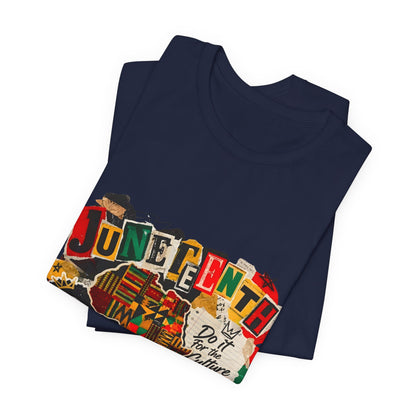 Juneteenth Celebration T-Shirt — "Do It For the Culture" Graphic Tee