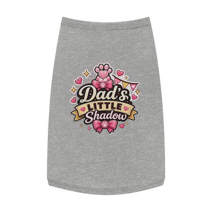 Dad's Little Shadow Pet Tank Top