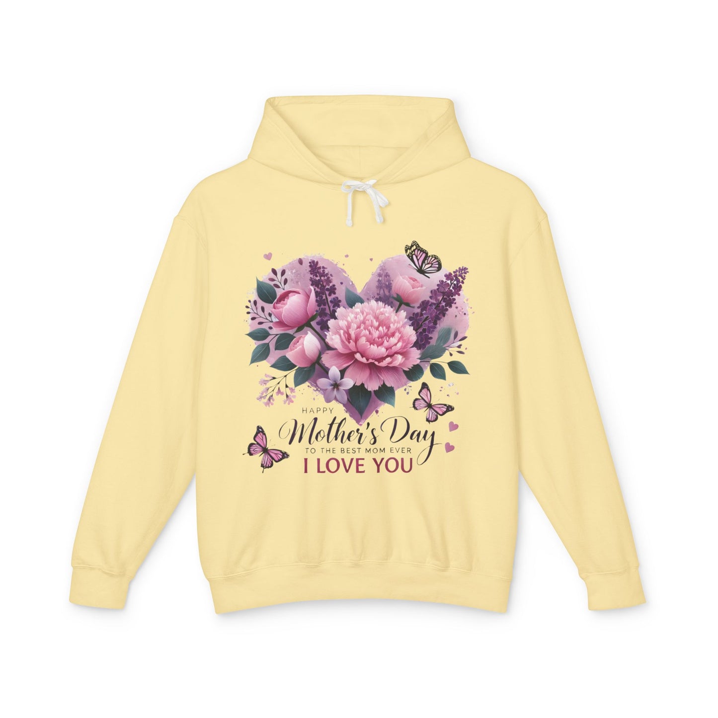 Unisex Lightweight Hooded Sweatshirt