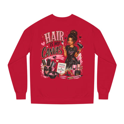 Hair Is My Canvas Sweatshirt