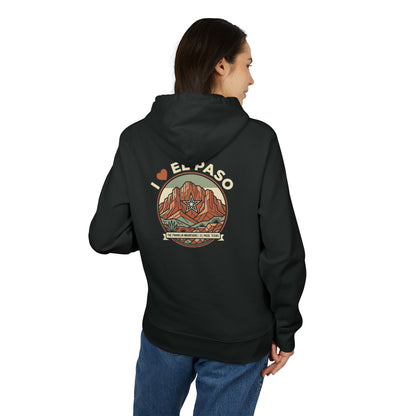 El Paso Hoodie – 'I  El Paso' Vintage Desert Graphic Pullover