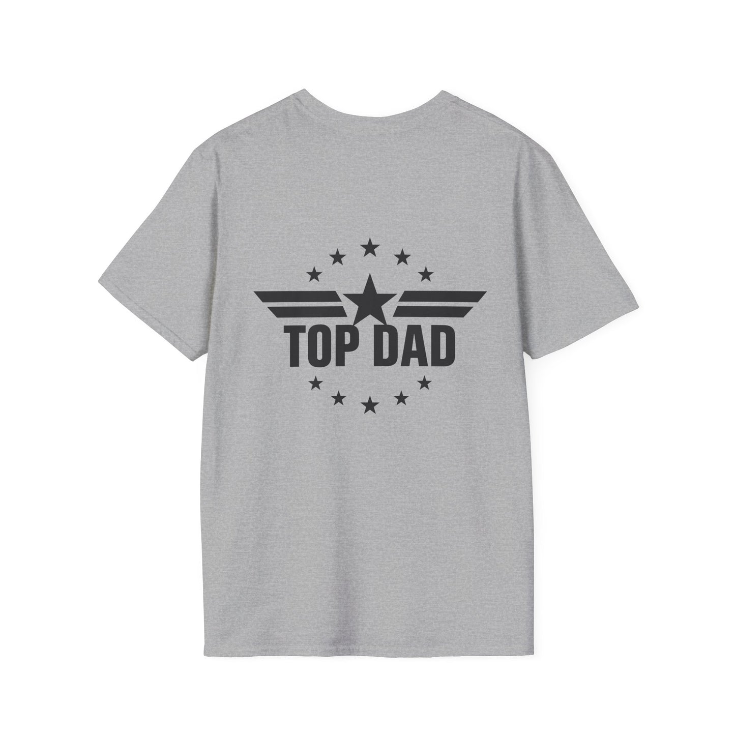 Top Dad T-Shirt — Retro Star Emblem Father's Day Tee