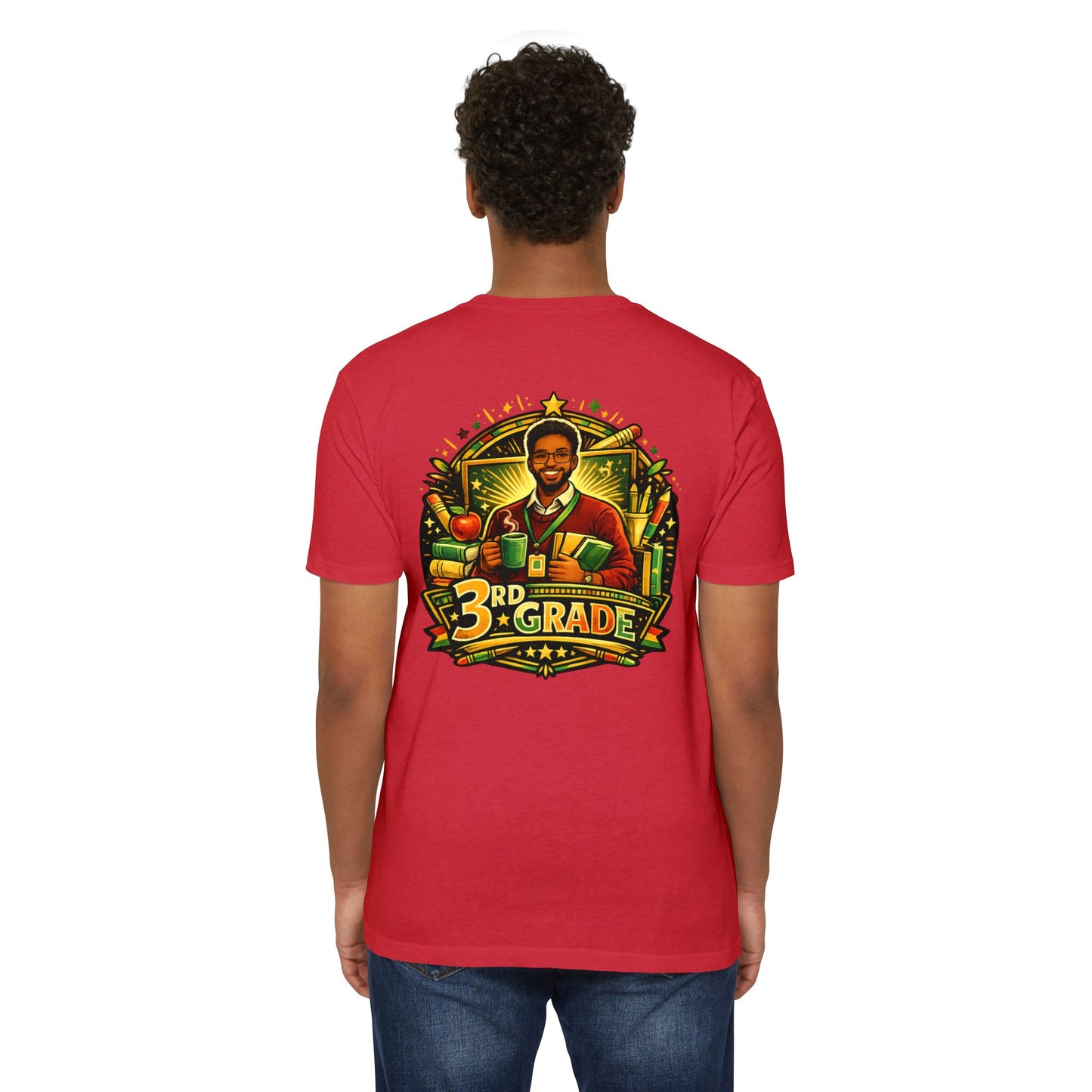 3rd Grade Teacher T-Shirt — Proud Elementary School Teacher Tee