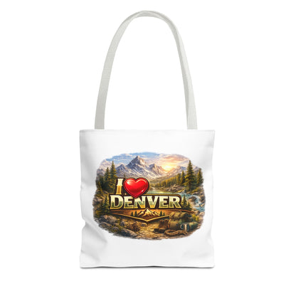 I  Denver Scenic Tote Bag — Colorado Mountain Travel Souvenir