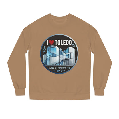 I  Toledo Glass City Sweatshirt — Toledo Skyline Crewneck