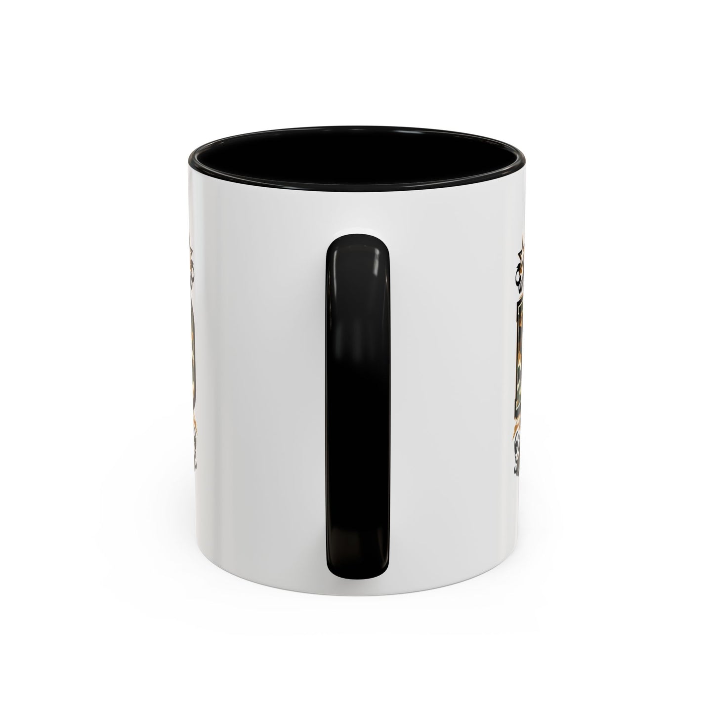 Dad Coffee Mug — "Best Ever Dad" Lion Crest Accent Mug (11/15oz)