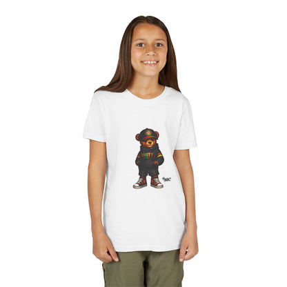 Youth T‑Shirt — Cool Bear Graphic Tee with 'UNITY' Hoodie Design