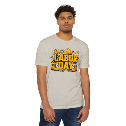 Labor Day T-Shirt — Construction Tools Graphic Tee