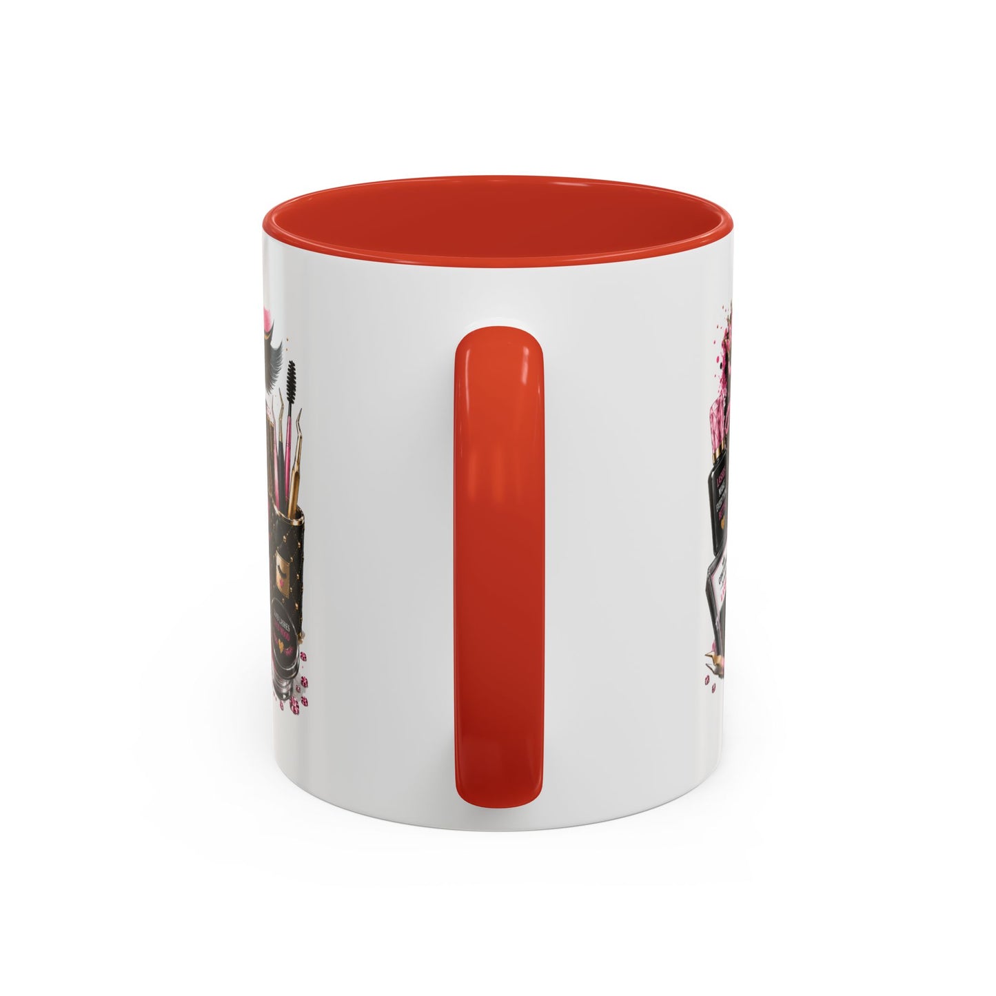 Lash Technician Coffee Mug – 'Enhancing Beauty One Lash at a Time' Accent Mug