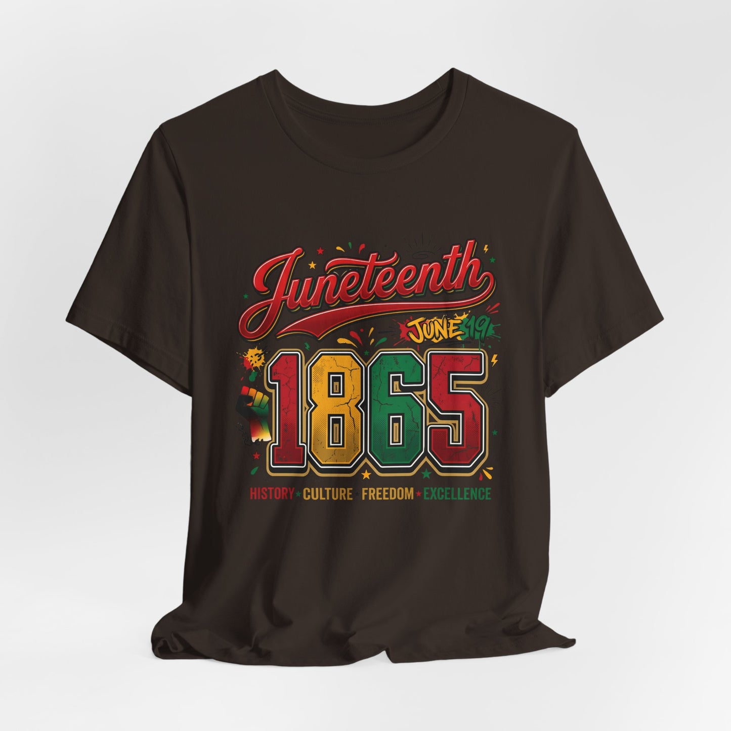 Juneteenth 1865 Celebration Tee — History • Culture • Freedom Graphic T-Shirt