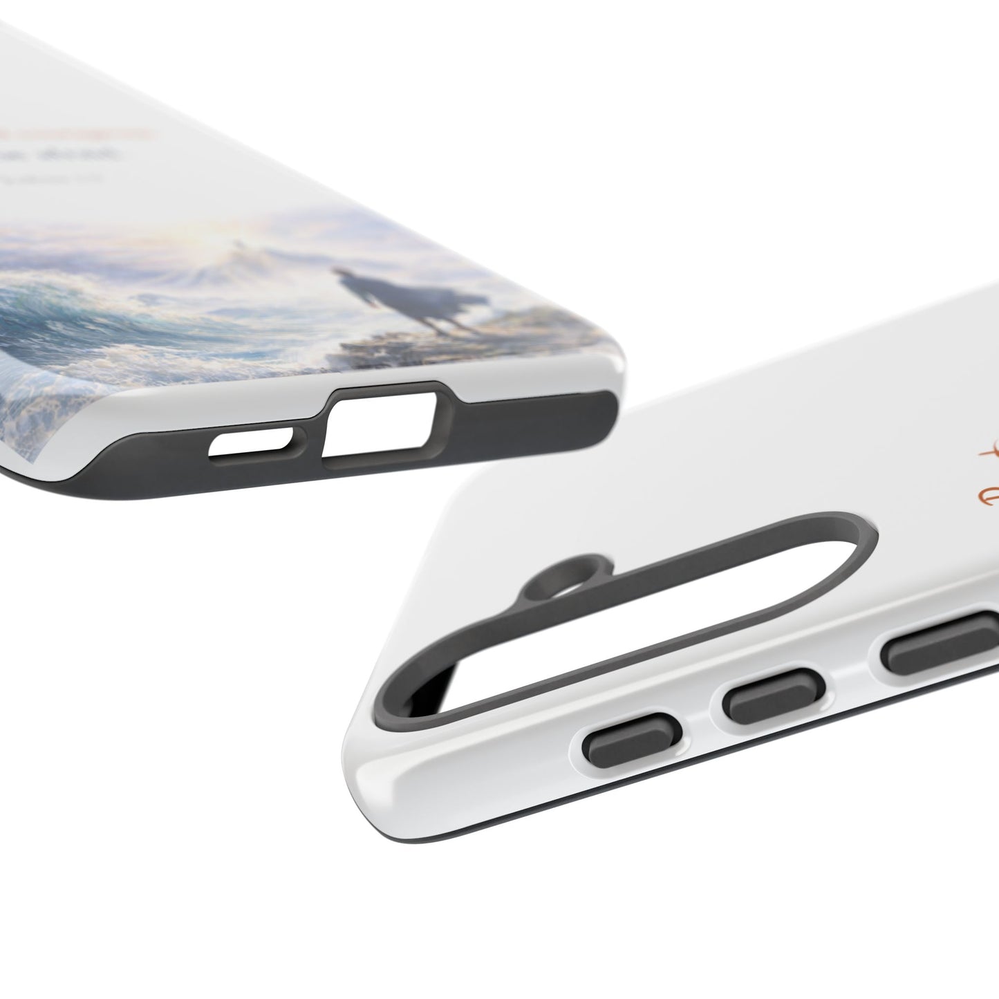 Inspirational 'Be Strong and Courageous' Phone Case — Joshua 1:9 Christian Protective Tough Case