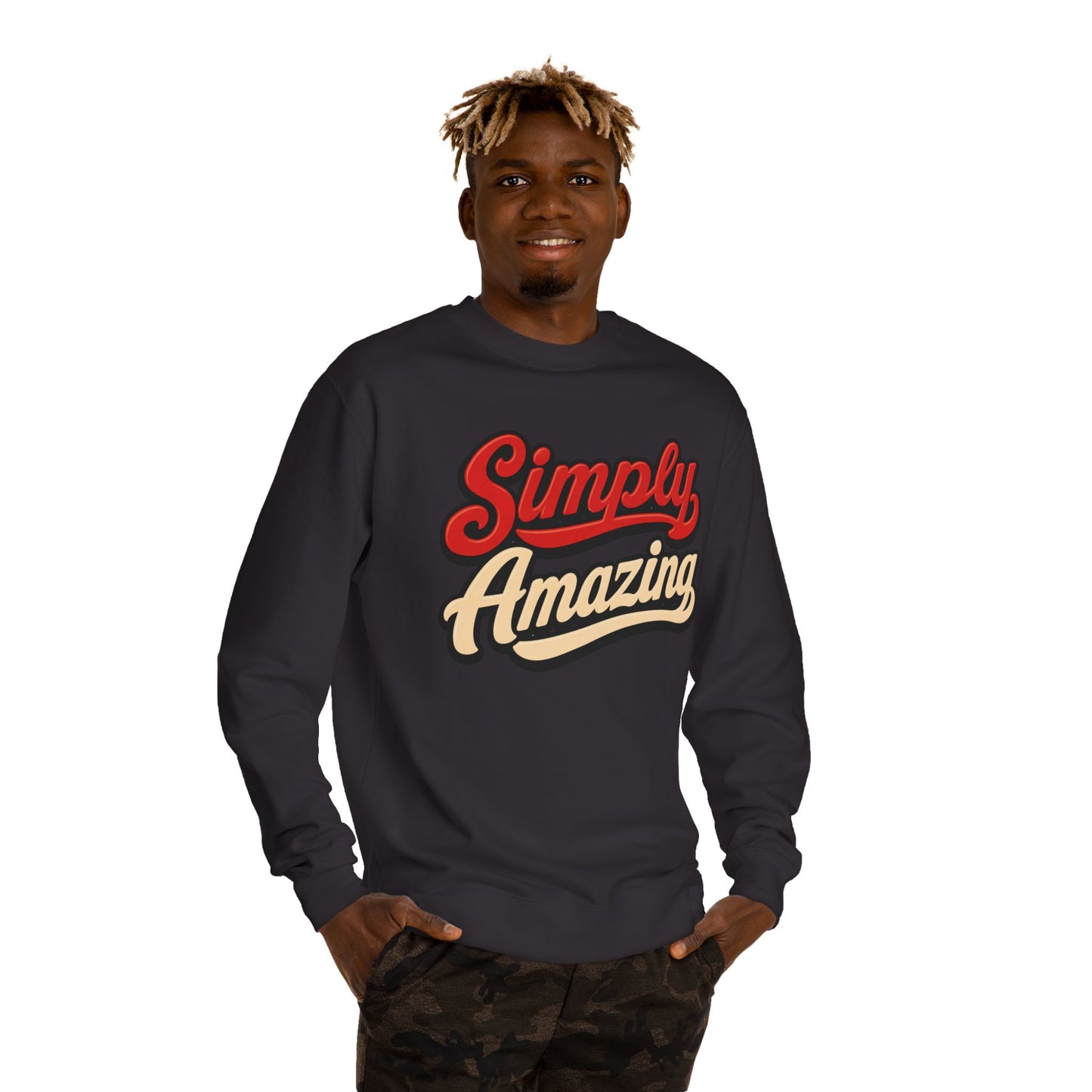 Simply Amazing Retro Crewneck Sweatshirt