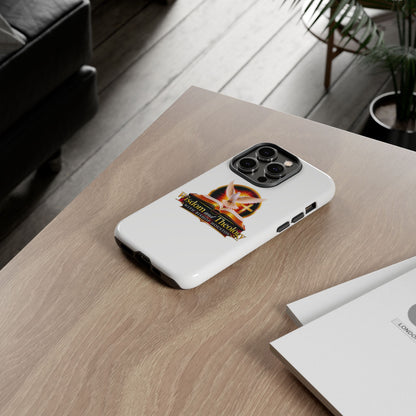 Wisdom and Theology Phone Case — Christian Dove & Cross Protective Tough Case