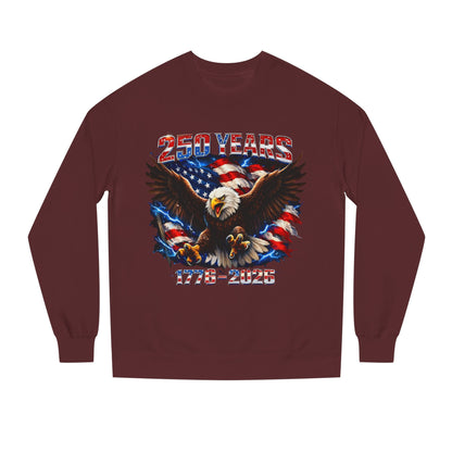 250 Years 1776–2026 Eagle Flag Sweatshirt