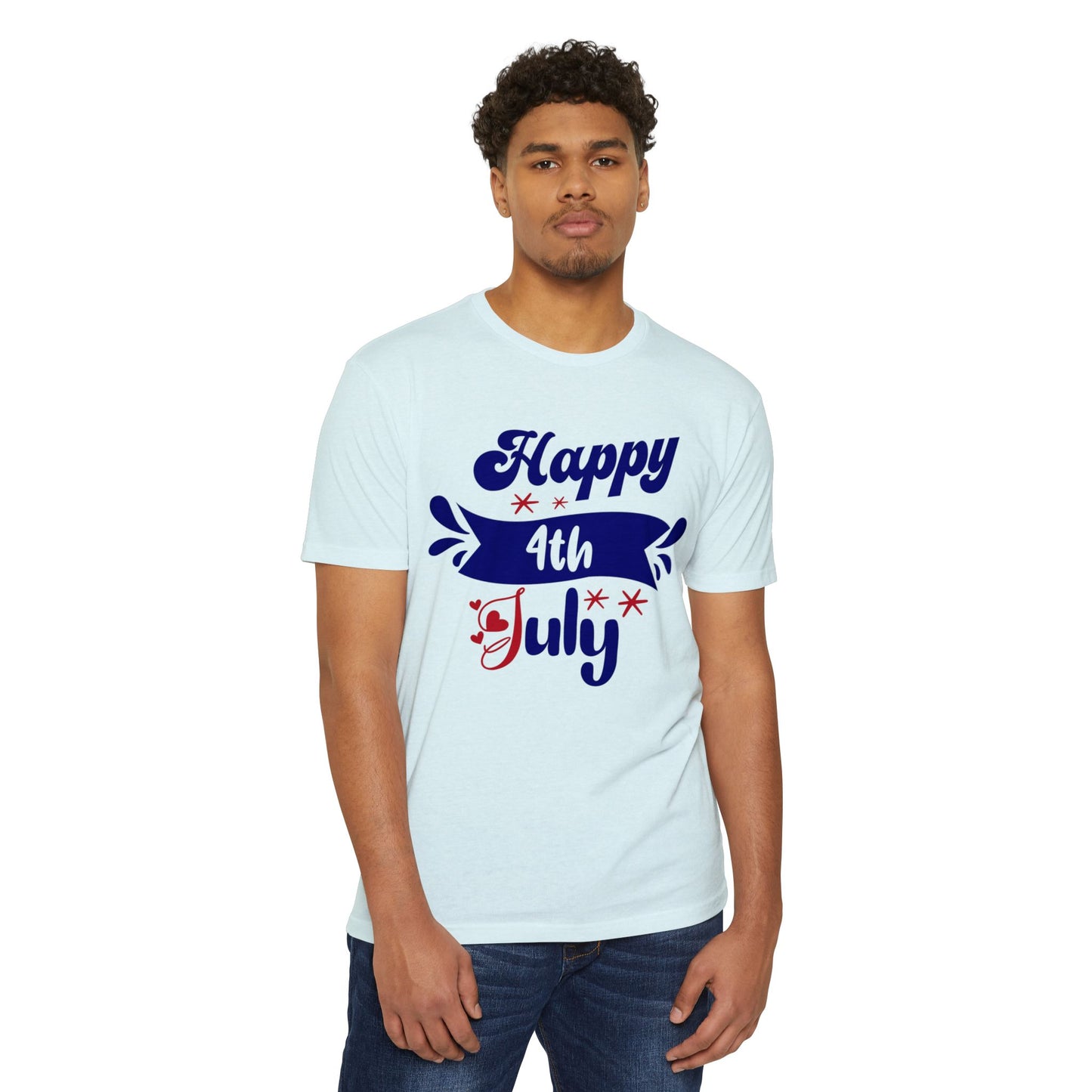 Happy 4th of July T-Shirt — Patriotic Independence Day Tee