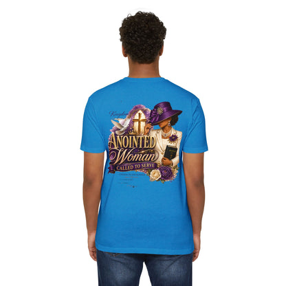 Anointed Woman T-Shirt — "Called to Serve" Christian Faith Tee