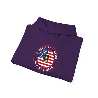 I Served My Country, U.S. Army Veteran  Hoodie