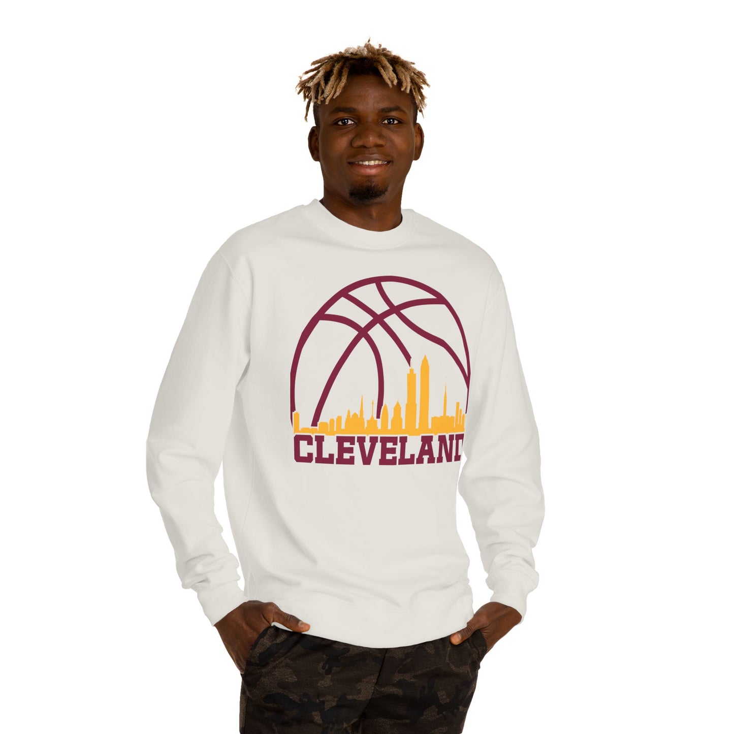 Cleveland Skyline Basketball Sweatshirt