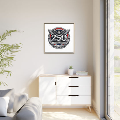 Matte Canvas, Framed (Multi-color)