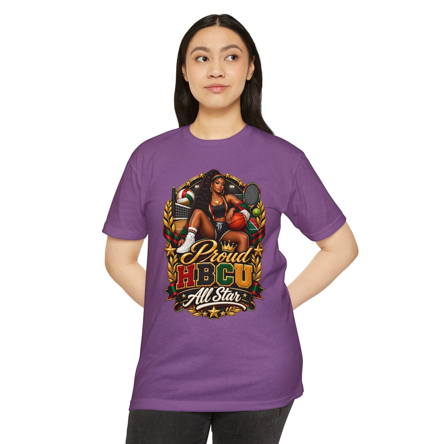 HBCU All-Star T-Shirt — Proud HBCU Vintage Sports Graphic Tee
