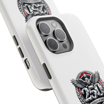 iPhone Magnetic Impact Case — 250th Anniversary Eagle Badge Design