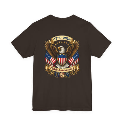 250th Anniversary USA Eagle T-Shirt — 1776–2026 Patriotic Tee