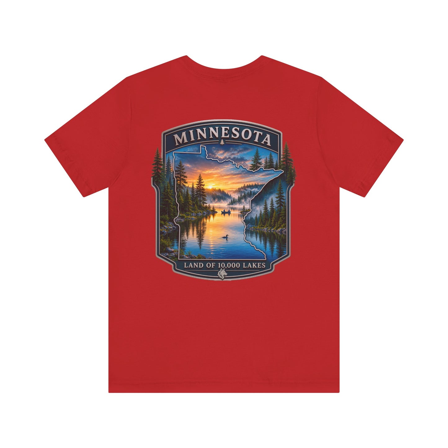 Minnesota Lakes Sunset T‑Shirt