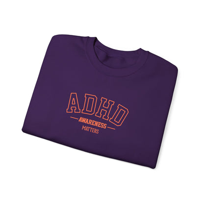 ADHD Awareness Crewneck Sweatshirt