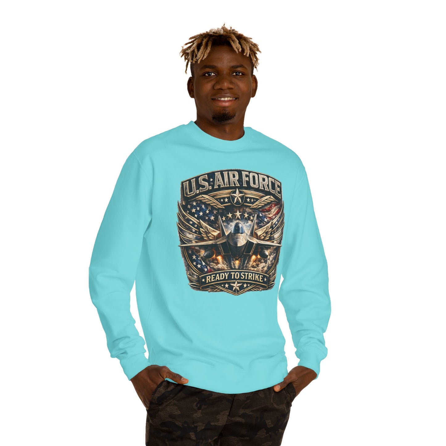 U.S. Air Force "Ready to Strike" Crewneck Sweatshirt