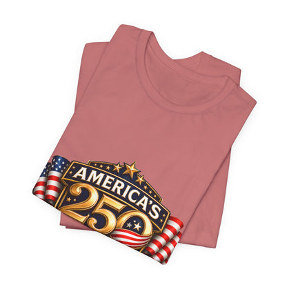America's 250th Anniversary T-Shirt – 1776–2026 Patriotic USA Flag Tee