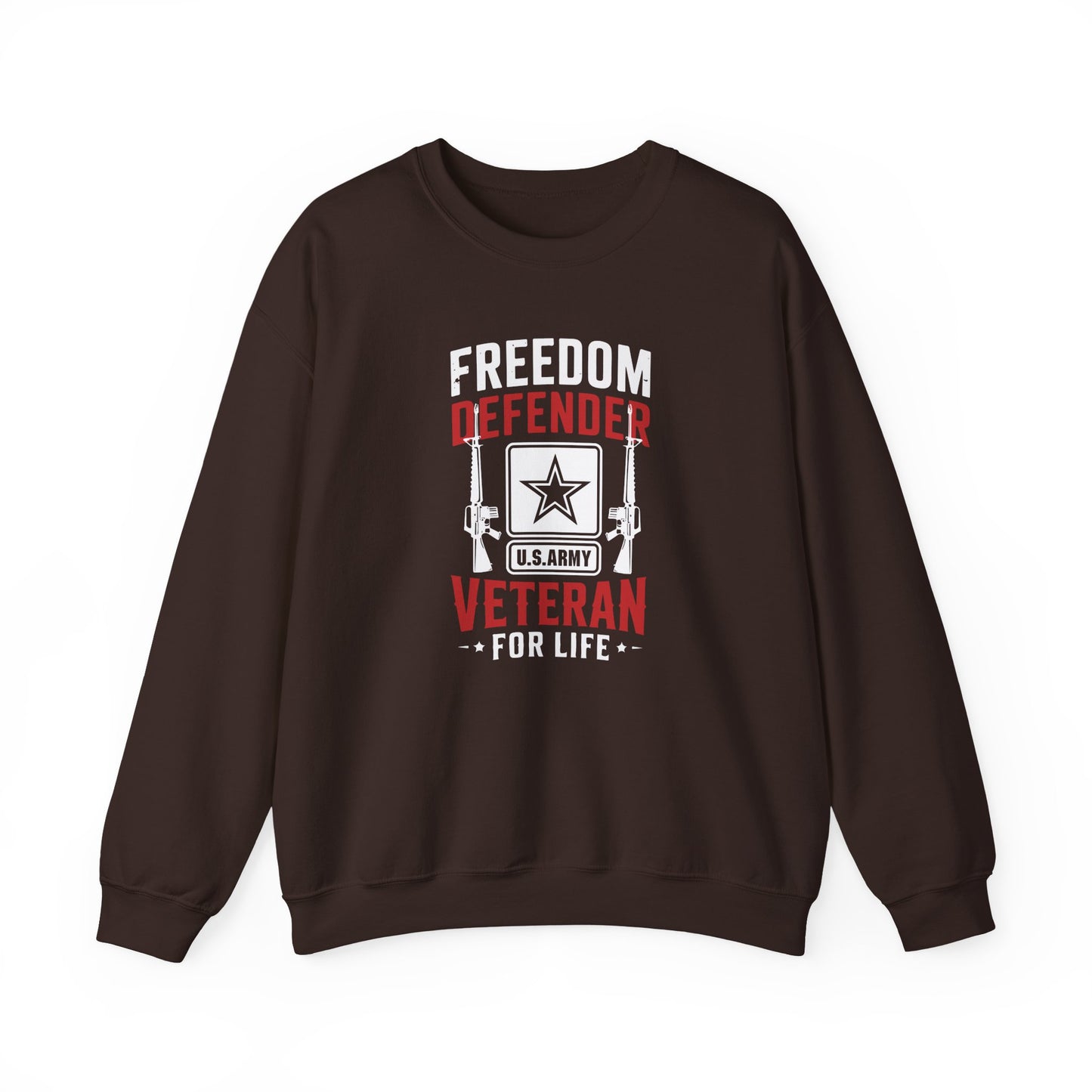 Freedom Defender U.S. Army Veteran For Life Sweatshirt