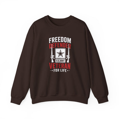 Freedom Defender U.S. Army Veteran For Life Sweatshirt