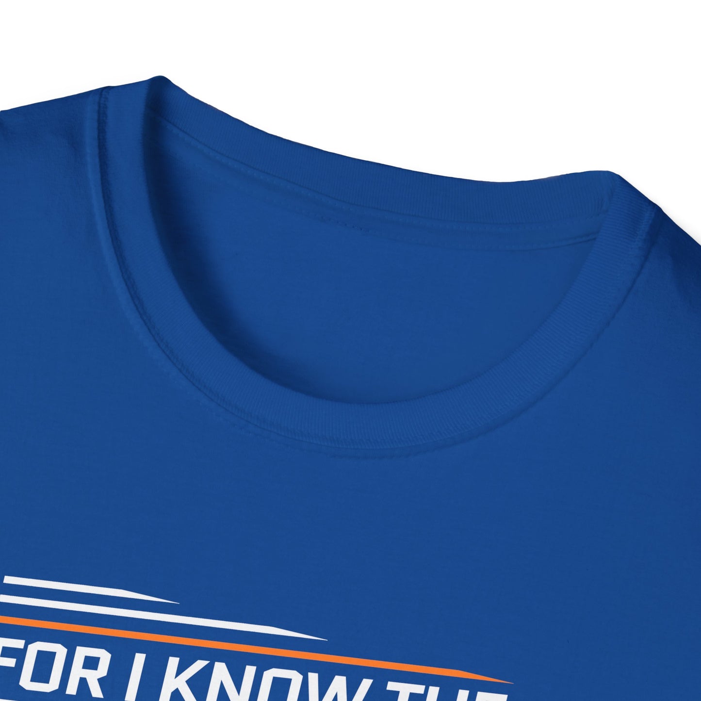 For I Know the Plans I Nave for You Declares the Lord Plans to Prosper You and Not to Harm You Plans to Give You Hope and a Future T-Shirt