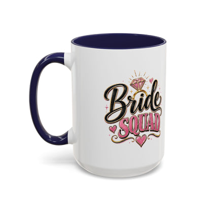 Bride Squad Coffee Mug — Bachelorette Party Gift, Bridal Shower Accent Mug