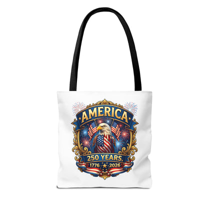 250th America Eagle Tote Bag – Patriotic 1776–2026 Celebration Tote