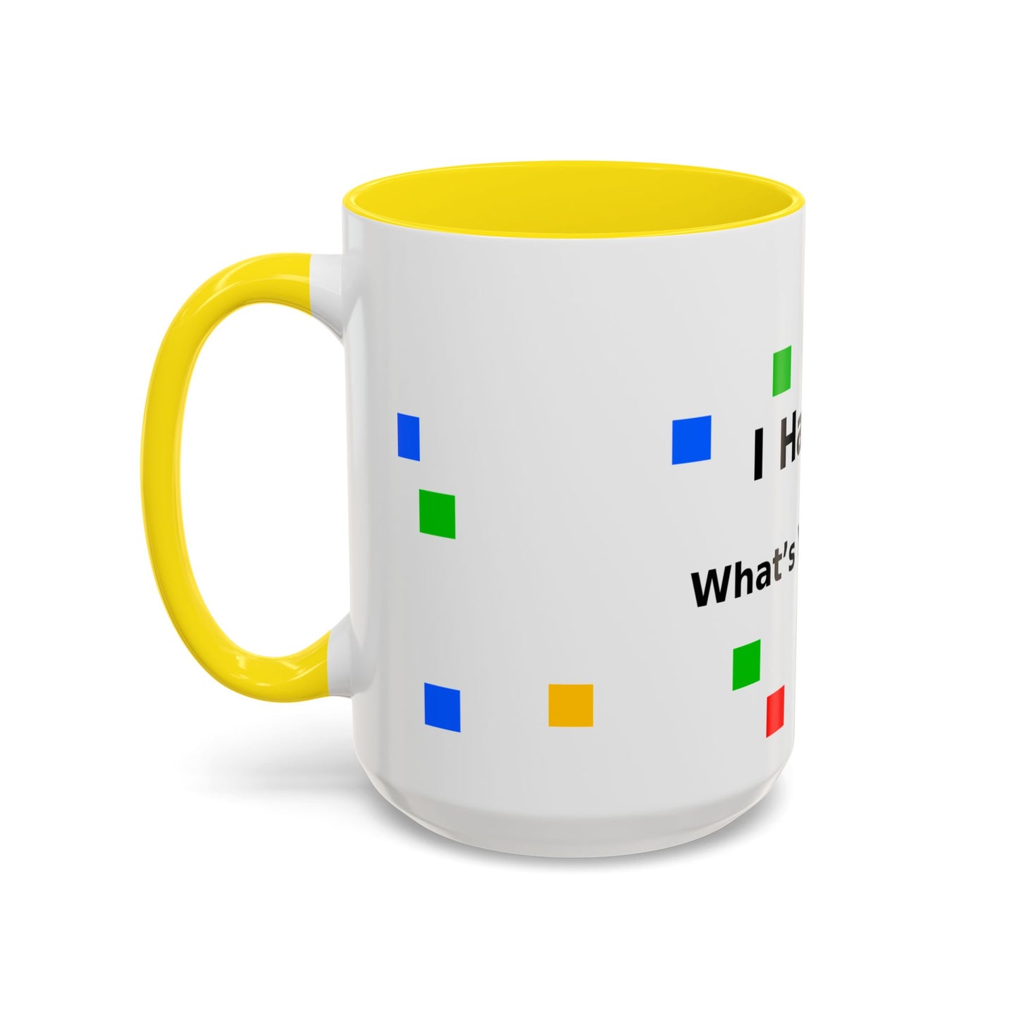 Autism Awareness Coffee Mug - "I Have Autism, What's Your Superpower?" Accent Mug