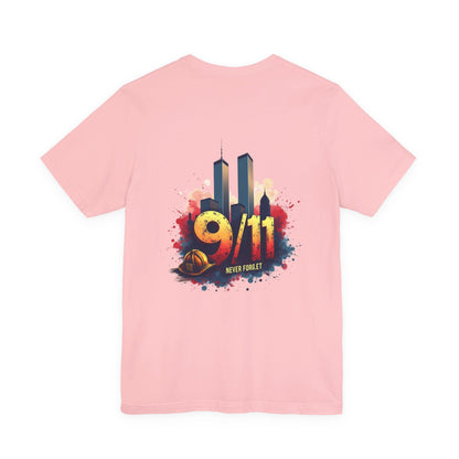 9/11 Memorial T-Shirt — Never Forget Tribute Tee