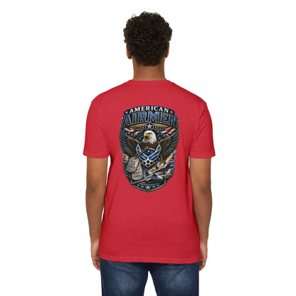 American Airmen Eagle T-Shirt — Patriotic USA Air Force Graphic Tee