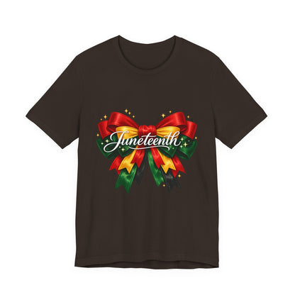 Juneteenth Ribbon Tee — Juneteenth Celebration T-Shirt