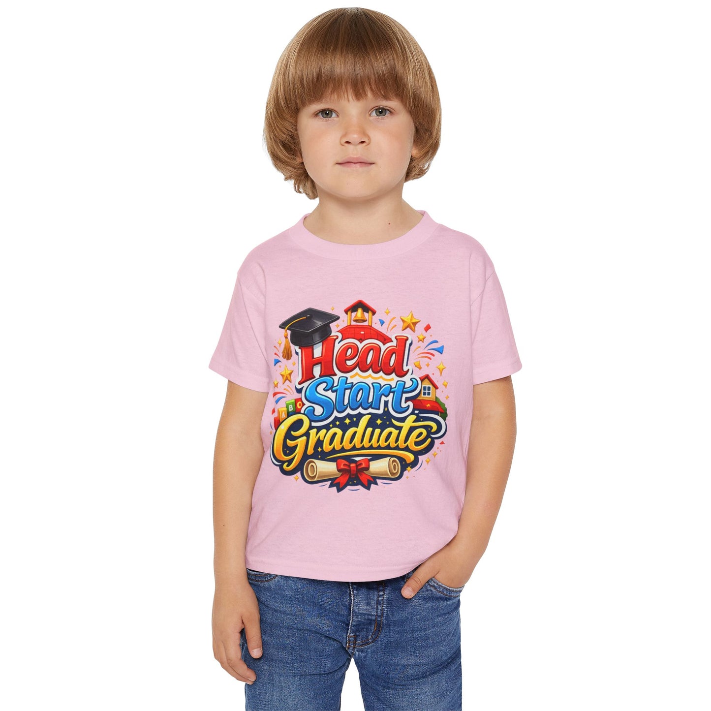 Toddler T-Shirt — "Head Start Graduate" Preschool Graduation Tee