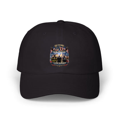 Dad Cap with Patriotic Vintage Military Emblem — Classic American Tribute Hat