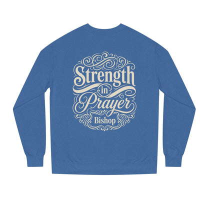 Strength in Prayer Sweatshirt — Inspirational Christian Crewneck for Faith & Encouragement