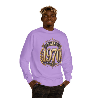 Class of 1970 Crewneck Sweatshirt — Vintage Alumni Reunion Gift
