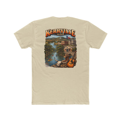 Kerrville Texas Scenic T-Shirt — Riverfront Guitar Vintage Travel Tee