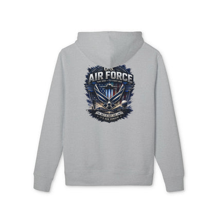 Air Force Emblem Hoodie — Military Wings Graphic Pullover